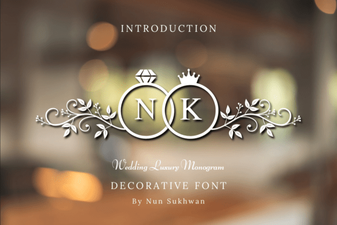Elegant Wedding Luxury Font for Stunning Invitations and Decorative Designs