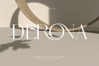 Derona Font: Elegant Typography for Modern Creative Projects
