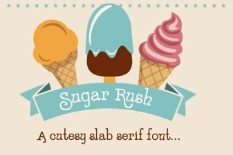 Sweet and Bold: Sugar Rush Font for Creative Projects
